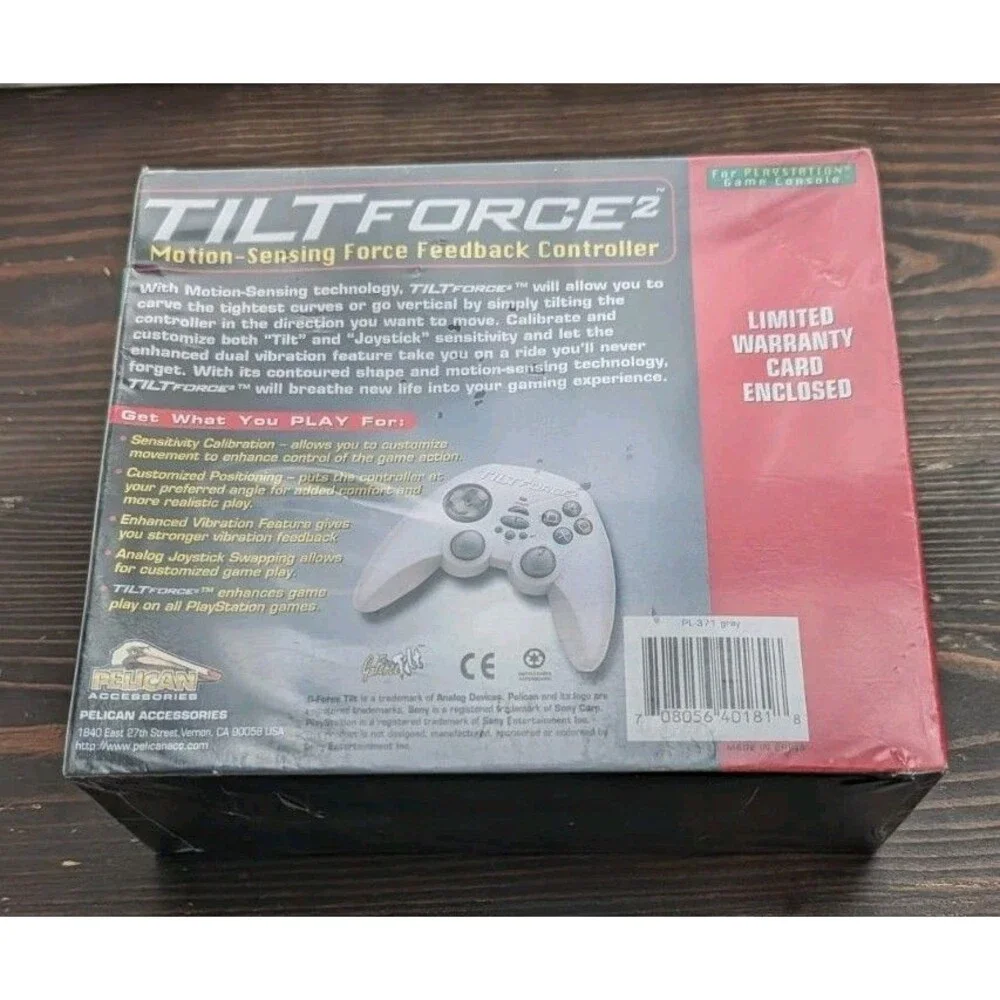 Tilt Force 2 Controller For PlayStation 1 PS1 New In Box Sealed